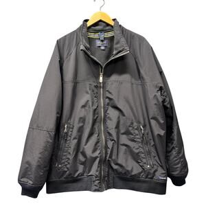 Lands End Squall Jacket Fleece Lined Nylon Full Zip Outdoor Mens XXL‎ 2XL